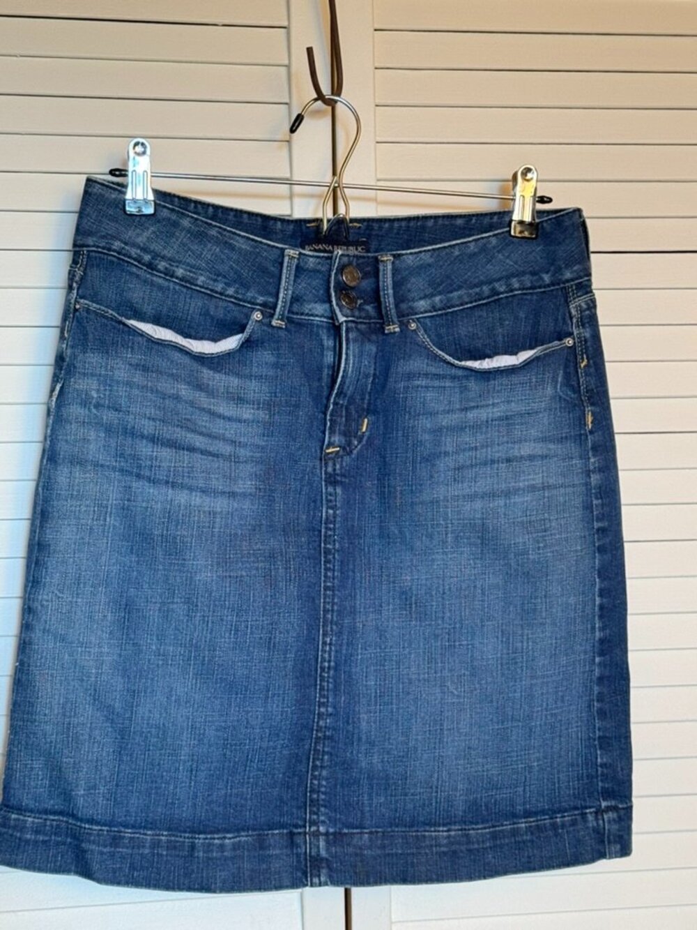 Banana Republic Jean Skirt